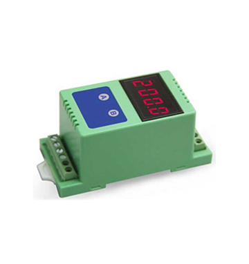 4、ISO DA (LED1)系列总线RS232/485转0-20mA/0-10V显示控制智能传感器（DA转换智能控制）